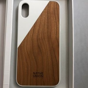 New Iphone X Wooden Protective Case